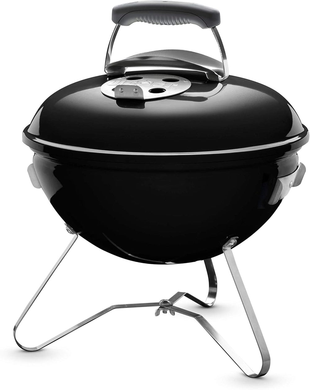 Smokey Joe Barbecue Portable Design Porcelain-Enamelled Lid Bowl
