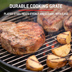 Smokey Joe Barbecue Portable Design Porcelain-Enamelled Lid Bowl