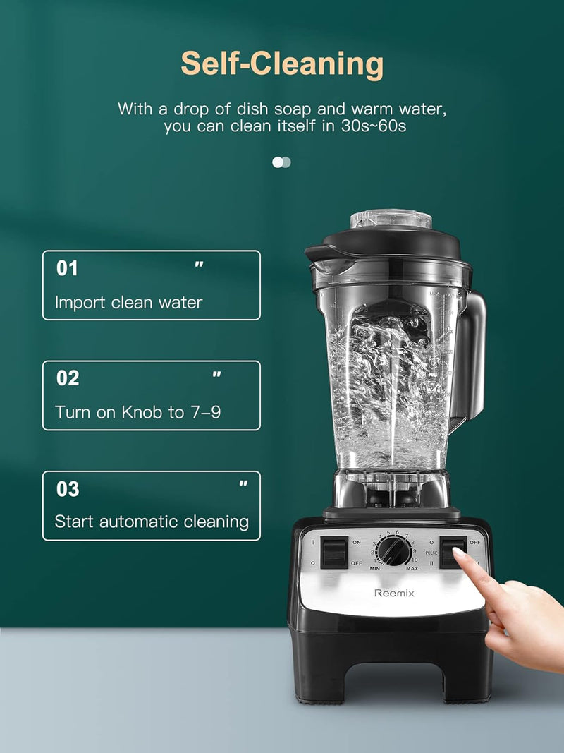 Blender 2000W Jug with 2L Tritan Jar