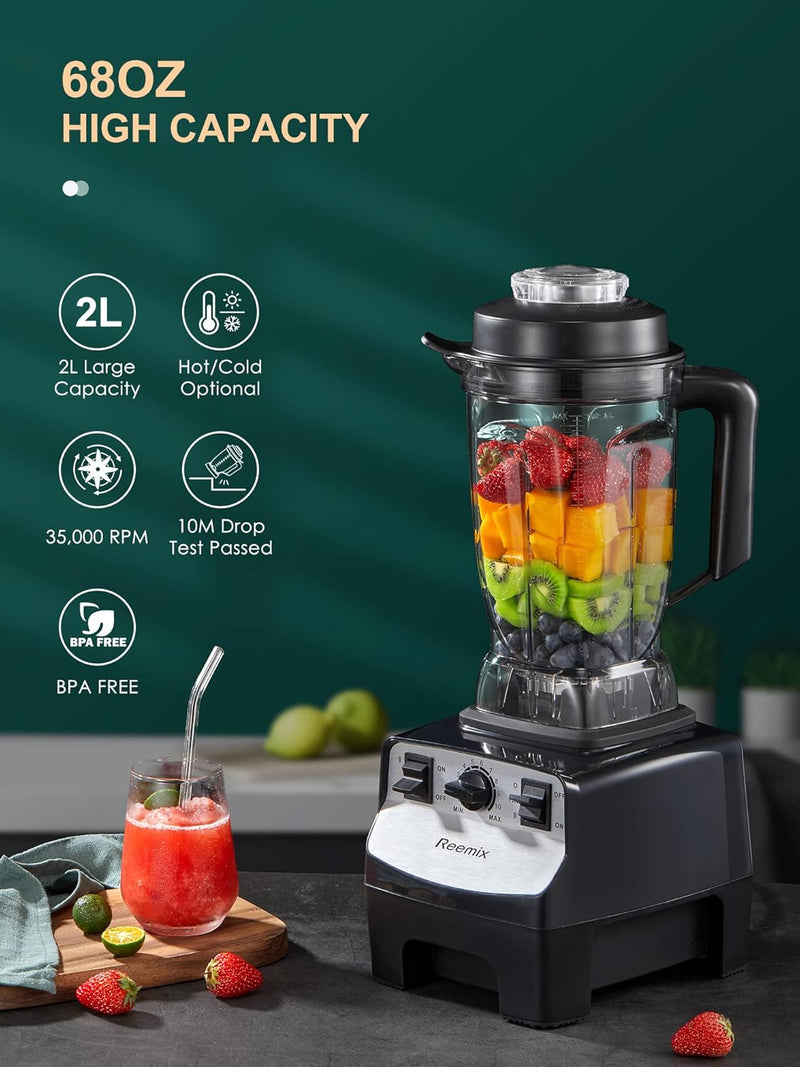 Blender 2000W Jug with 2L Tritan Jar
