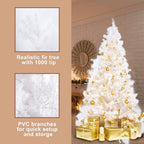 Snow Christmas Tree 5FT 1.5m Locked and