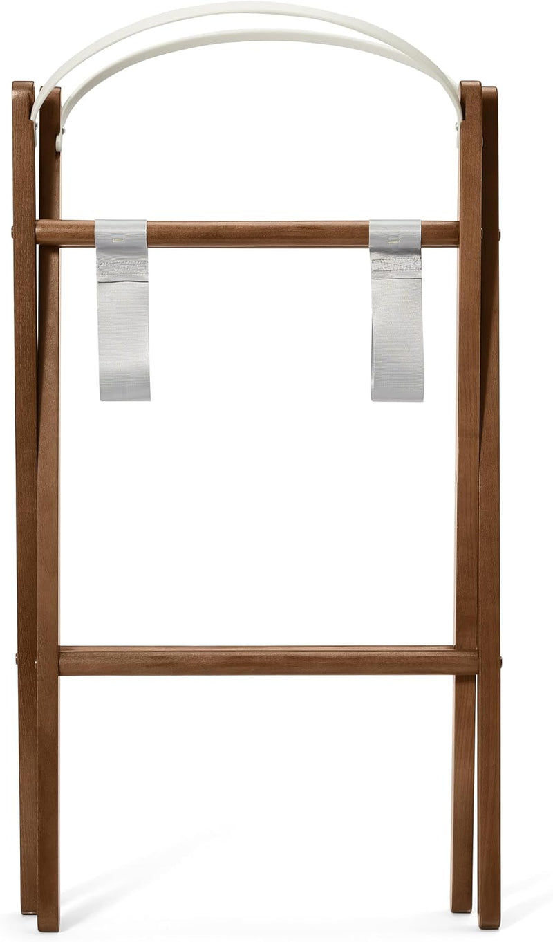 Snuzbaskit Moses Basket with Mattress Folding Stand Bundle