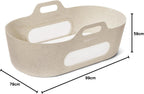 Snuzbaskit Moses Basket with Mattress Folding Stand Bundle