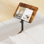 Sofa Armrest Tray Table for Couch Swivel Height