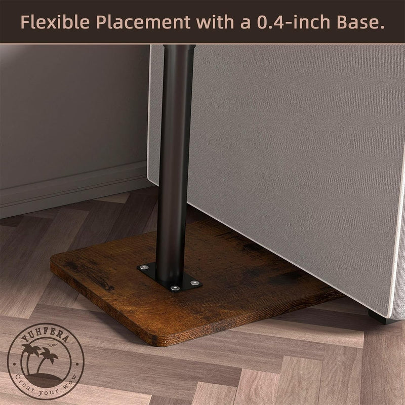 Sofa Armrest Tray Table for Couch Swivel Height