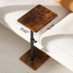 Sofa Armrest Tray Table for Couch Swivel Height