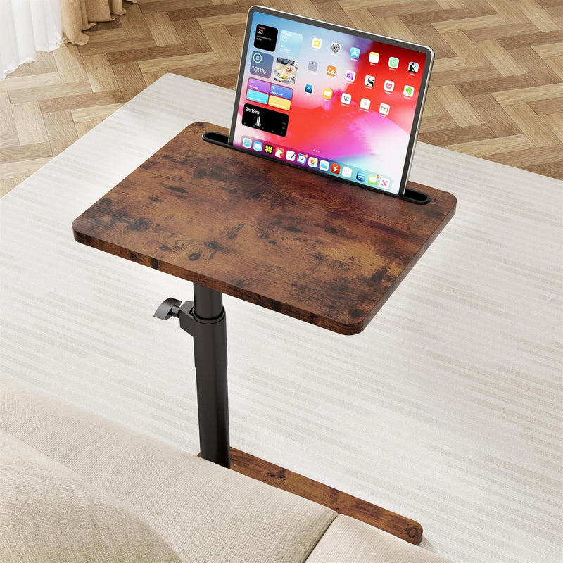 Sofa Armrest Tray Table for Couch Swivel Height
