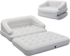 Sofa Bed Flocked Couches Air Mattress Size Armrest