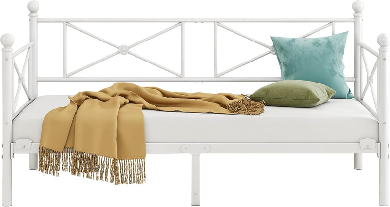 Sofa Bed Metal Daybed Frame with Headboard