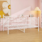 Sofa Bed Metal Daybed Frame with Headboard