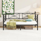 Sofa Bed Metal Daybed Frame with Headboard