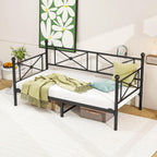 Sofa Bed Metal Daybed Frame with Headboard