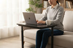 Sofa Side Table for Couch Bed Height Adjustable