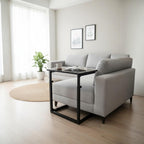 Sofa Side Table for Couch Bed Height Adjustable