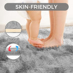 Soft Area Rugs for Living Room Fluffy Plush