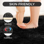 Soft Area Rugs for Living Room Fluffy Plush