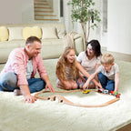 Soft Area Rugs for Living Room Fluffy Plush
