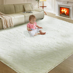 Soft Area Rugs for Living Room Fluffy Plush