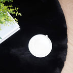 Soft Faux Rabbit Fur Rug Machine Washable