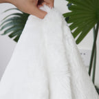 Soft Faux Rabbit Fur Rug Machine Washable
