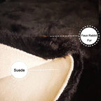Soft Faux Rabbit Fur Rug Machine Washable
