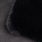 Soft Faux Rabbit Fur Rug Machine Washable