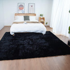 Soft Faux Rabbit Fur Rug Machine Washable