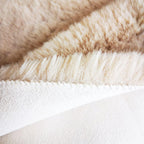 Soft Faux Rabbit Fur Rug Machine Washable