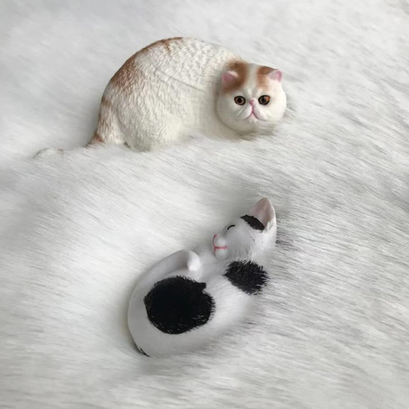 Faux Rabbit Fur Round Rug 3FT Rugs
