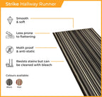 Soft Luxurious Hallway Runner Rug Comfortable Carpet