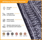Soft Luxurious Hallway Runner Rug Comfortable Carpet