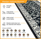 Soft Luxurious Hallway Runner Rug Comfortable Carpet