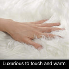 Soft Rug Fluffy Faux Fur Large Sheepskin Rugs