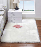Soft Rug Fluffy Faux Fur Large Sheepskin Rugs