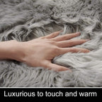 Soft Rug Fluffy Faux Fur Large Sheepskin Rugs