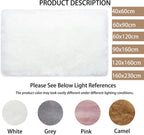 Soft Rug Fluffy Faux Fur Large Sheepskin Rugs
