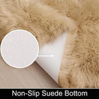 Soft Rug Fluffy Faux Fur Large Sheepskin Rugs