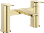 Soft Square Bath Filler Mixer Modern Chrome Finish