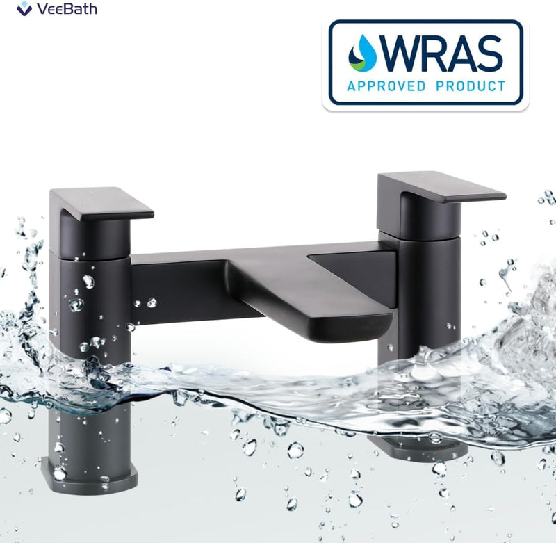 Soft Square Bath Shower Mixer Chrome Finish
