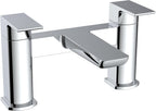 Soft Square Bath Shower Mixer Chrome Finish