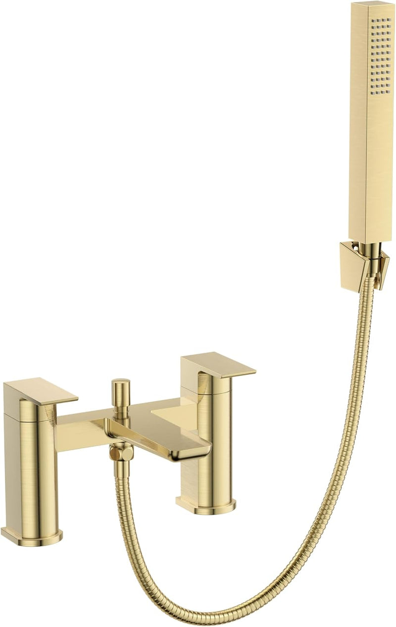 Soft Square Bath Shower Mixer Matt Finish