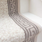 Soft Stair Carpet Durable Aztec Border Runner Rug