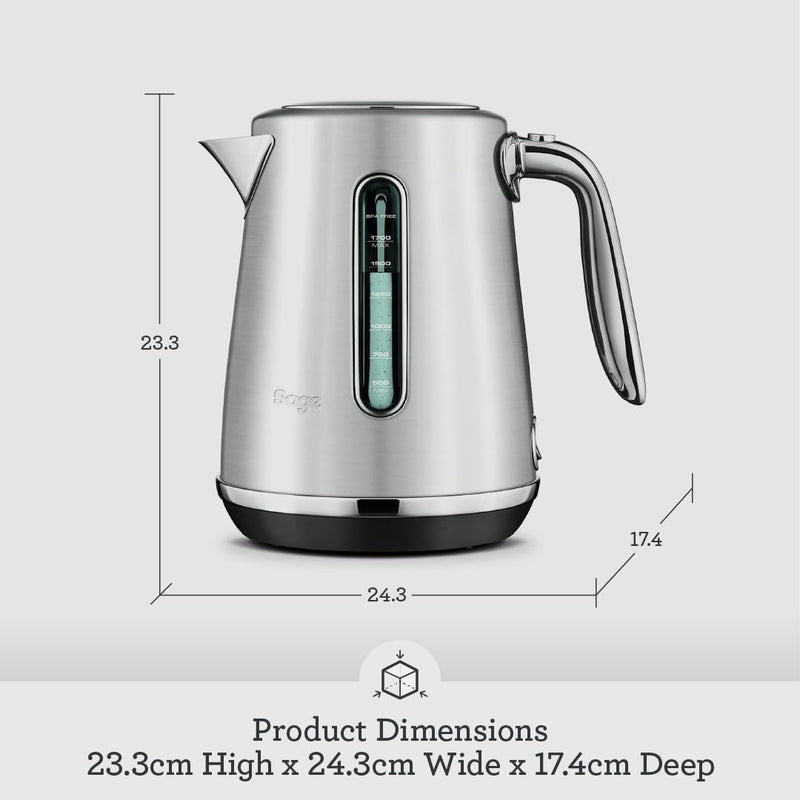 Soft Top Luxe Quiet Electric Kettle Truffle