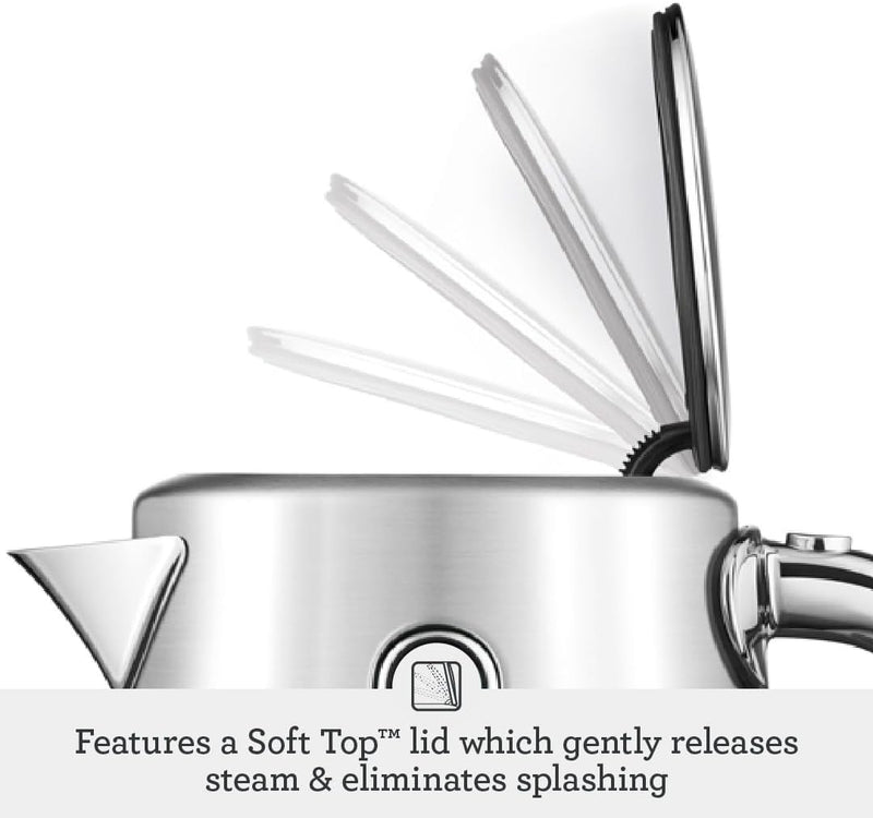 Soft Top Luxe Quiet Electric Kettle Truffle