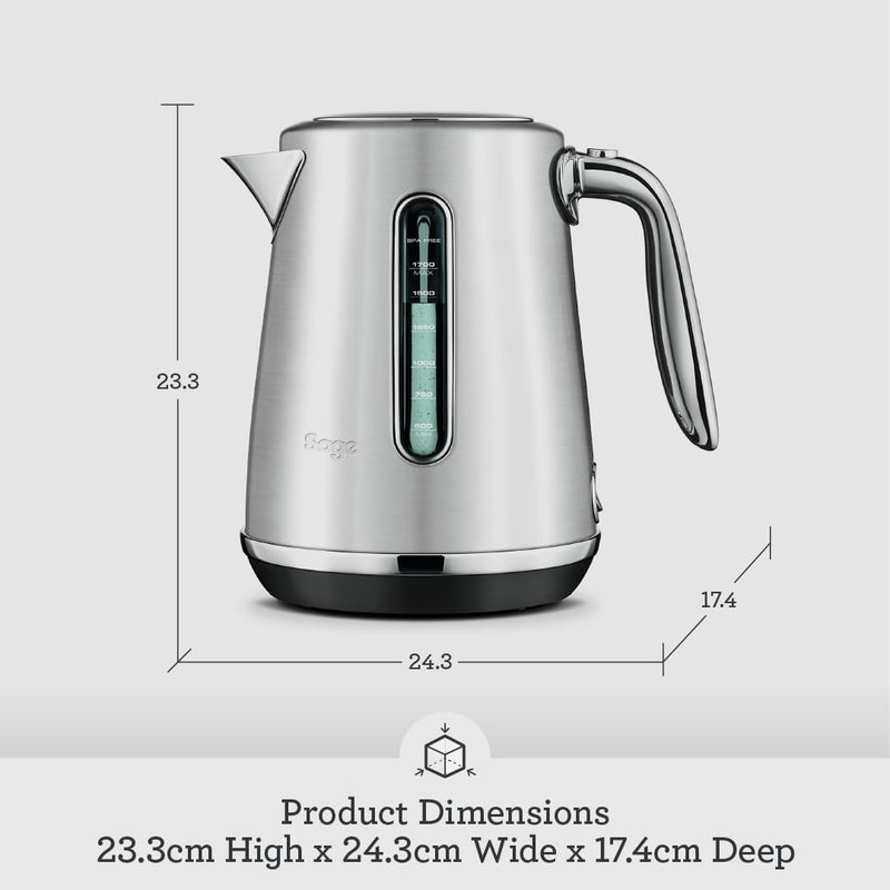 Soft Top Luxe Quiet Electric Kettle Truffle