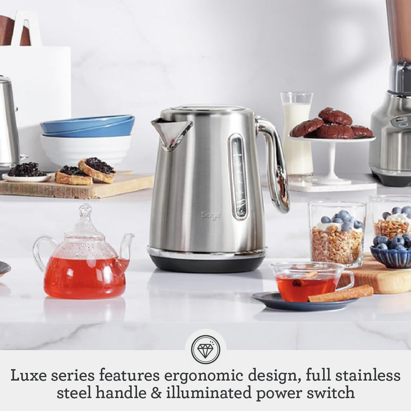 Soft Top Luxe Quiet Electric Kettle Truffle