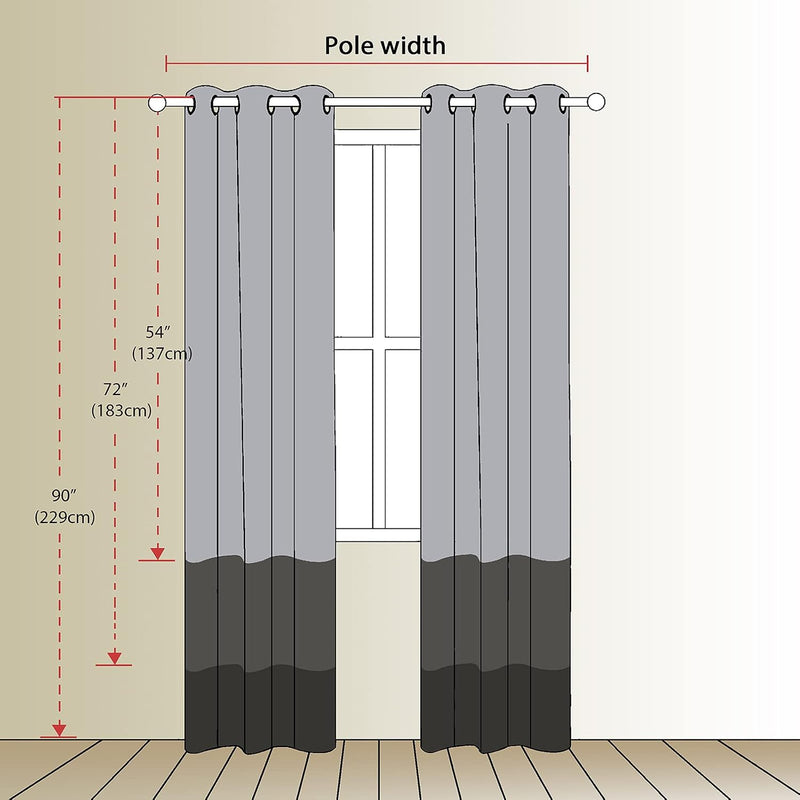 Soft Velvet Curtains 100% Blackout for Window Bedroom