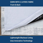 Soft Velvet Curtains 100% Blackout for Window Bedroom