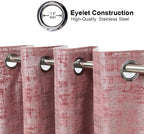Soft Velvet Curtains 100% Blackout for Window Bedroom