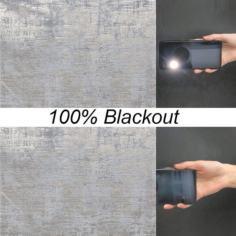 Soft Velvet Curtains 100% Blackout for Window Bedroom